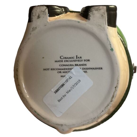 Vintage Conagra Brands Swiss Miss Hot Cocoa Ceramic Bear Christmas Canister - Picture 6 of 9